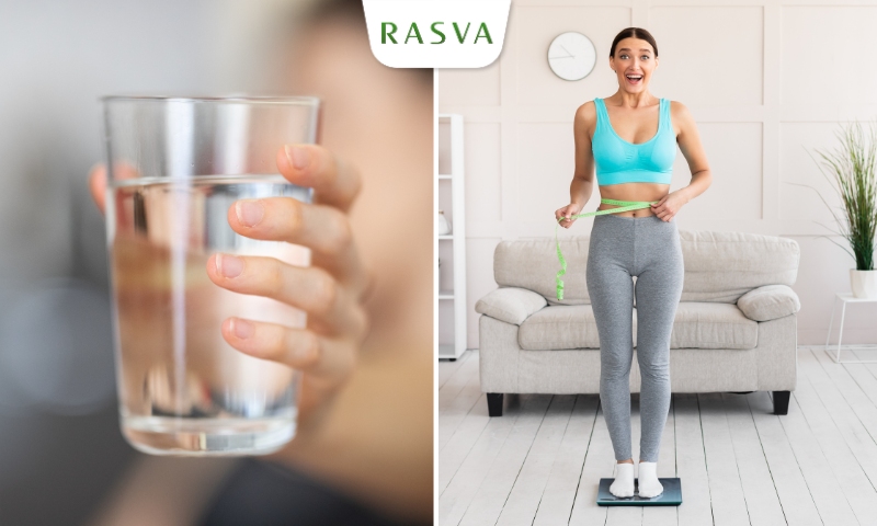 Nên uống nhiều nước khi dùng thuốc giảm cân